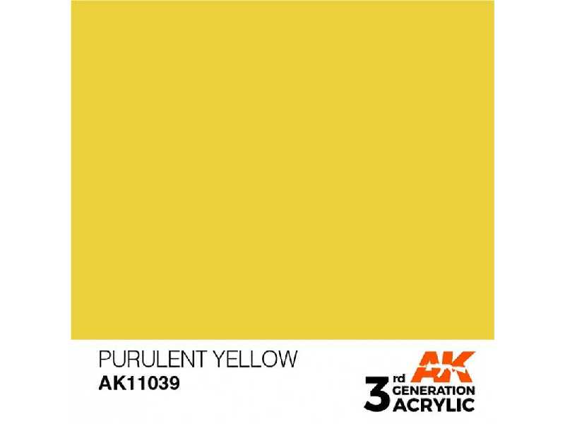 AK 11039 Purulent Yellow - image 1