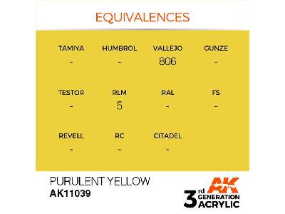 AK 11039 Purulent Yellow - image 2