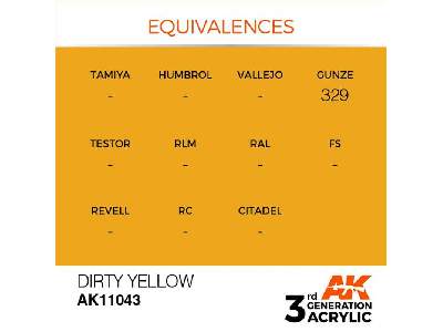 AK 11043 Dirty Yellow - image 2