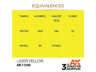 AK 11048 Laser Yellow - image 2