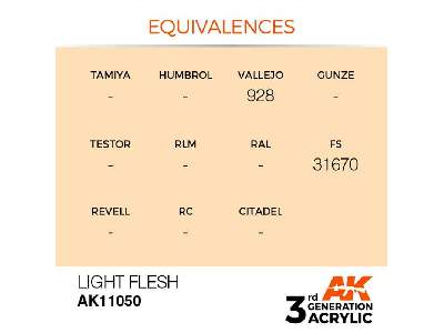 AK 11050 Light Flesh - image 2