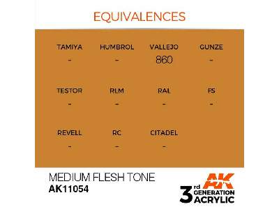 AK 11054 Medium Flesh Tone - image 2