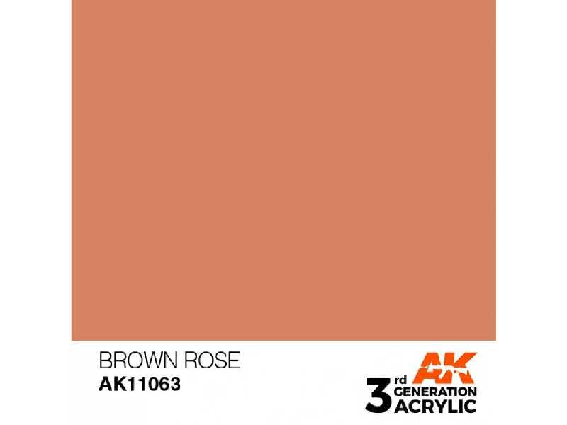 AK 11063 Brown Rose - image 1