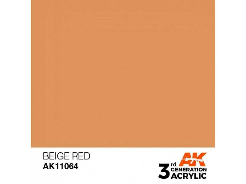 AK 11064 Beige Red - image 1