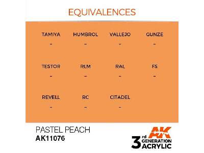 AK 11076 Pastel Peach - image 2