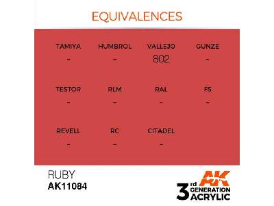 AK 11084 Ruby - image 2