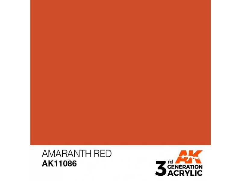AK 11086 Amaranth Red - image 1