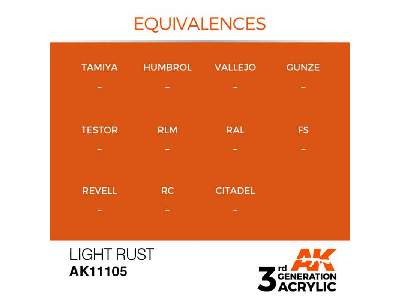 AK 11105 Light Rust - image 2