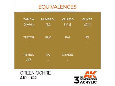 Ak11122 Green Ochre - image 3