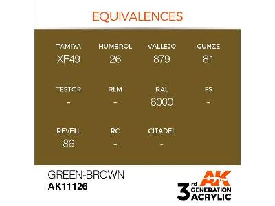 AK 11126 Green-brown - image 2