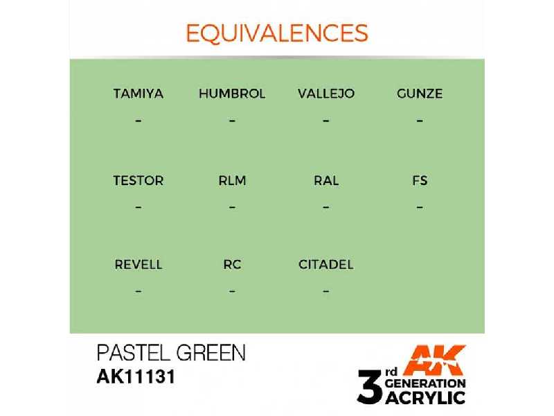 AK 11131 Pastel Green - image 1