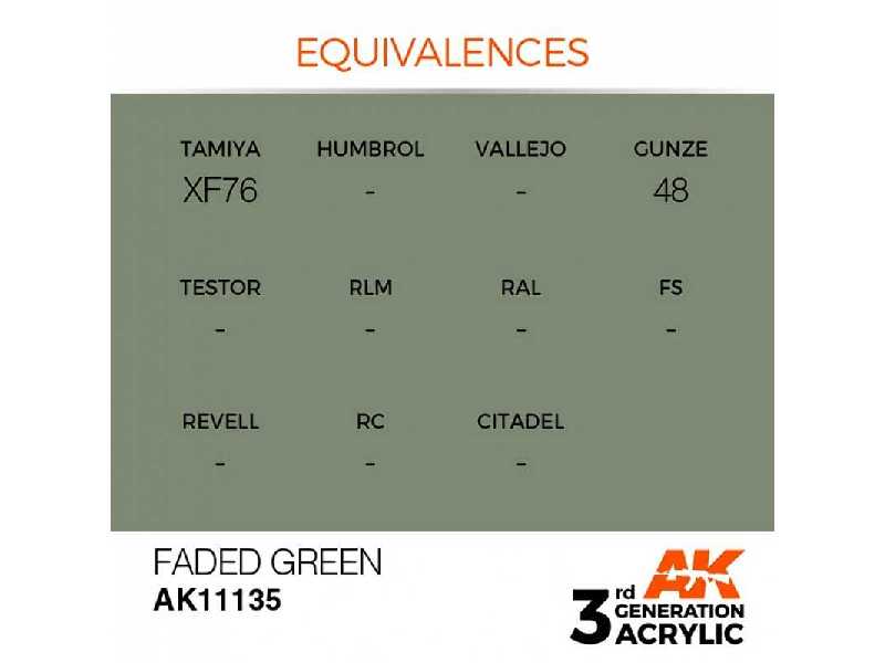 AK 11135 Faded Green - image 1