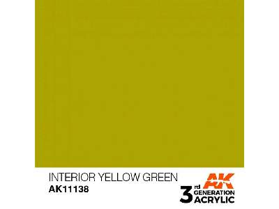 AK 11138 Interior Yellow Green - image 2