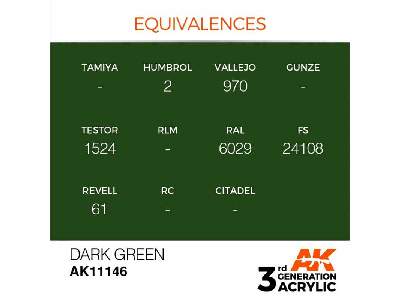 AK 11146 Dark Green - image 1