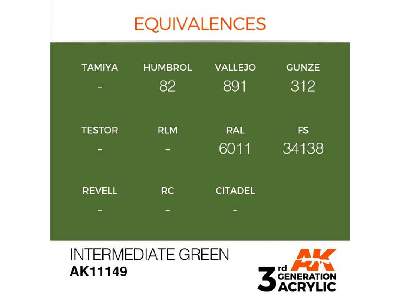 AK 11149 Intermediate Green - image 1