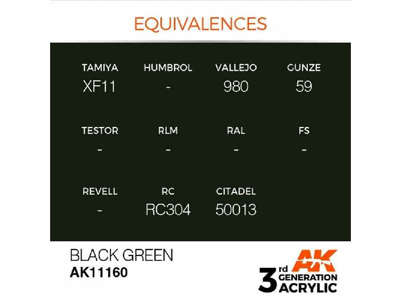 AK 11160 Black Green - image 1 AK 11160 Black Green - image 1