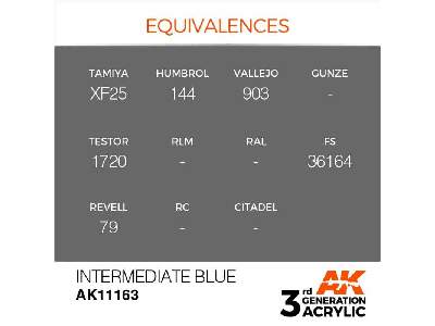 AK 11163 Intermediate Blue - image 1