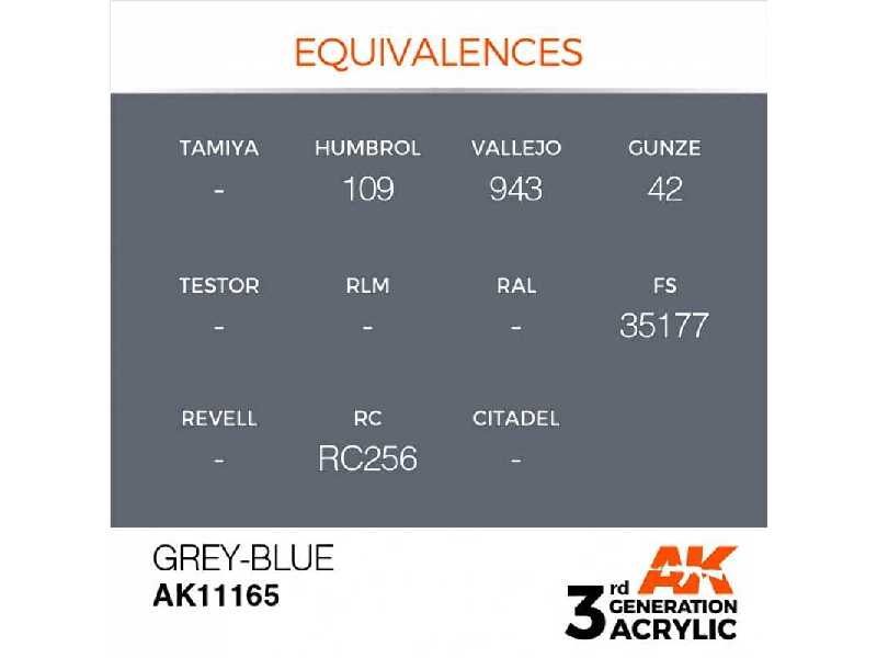 AK 11165 Grey-blue - image 1