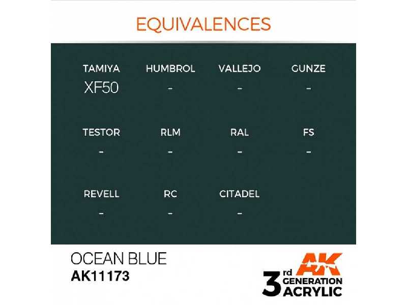AK 11173 Ocean Blue - image 1