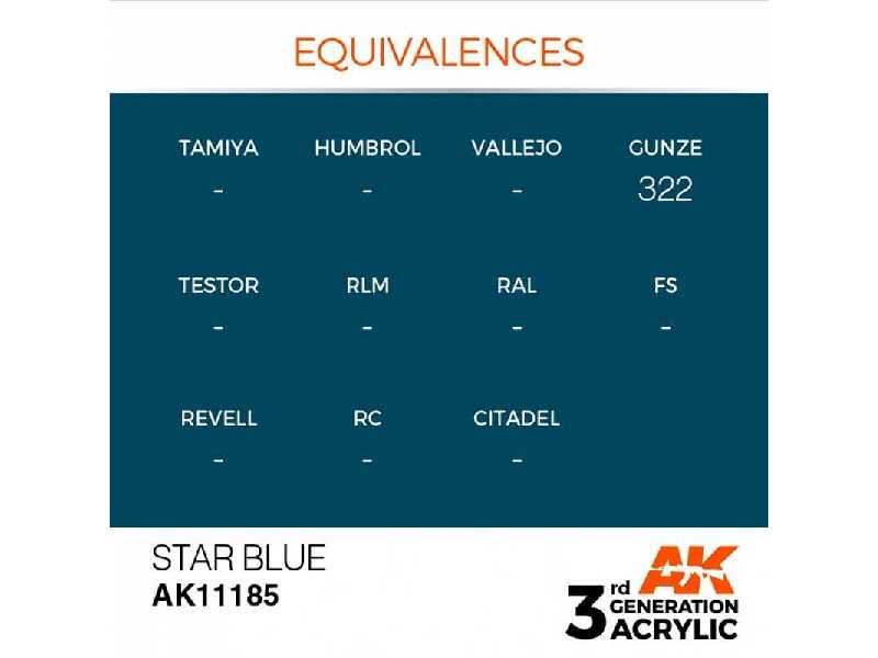 AK 11185 Star Blue - image 1