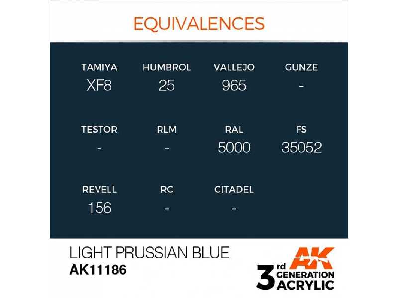 AK 11186 Light Prussian Blue - image 1
