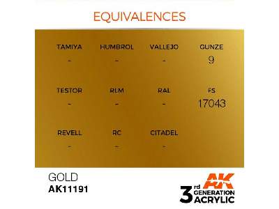 AK 11191 Gold - image 1