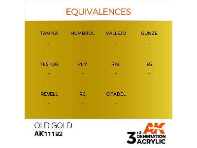 AK 11192 Old Gold - image 1