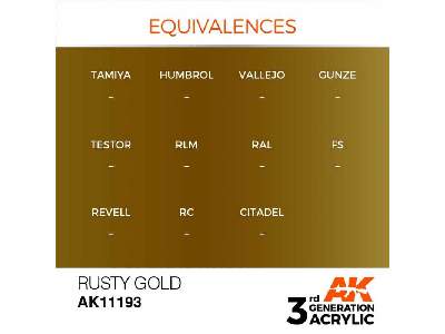 AK 11193 Rusty Gold - image 1