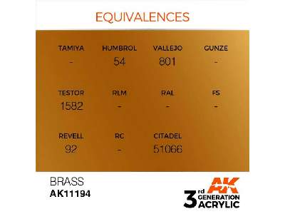AK 11194 Brass - image 1