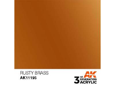 AK 11195 Rusty Brass - image 2