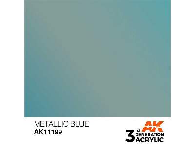 AK 11199 Metallic Blue - image 2