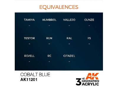 AK 11201 Cobalt Blue - image 1