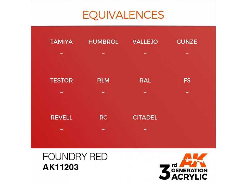 AK 11203 Foundry Red - image 1 AK 11203 Foundry Red - image 1