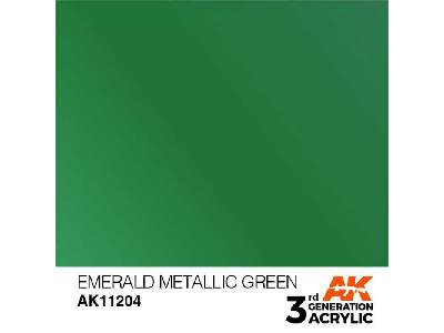 AK 11204 Emerald Metallic Green - image 2