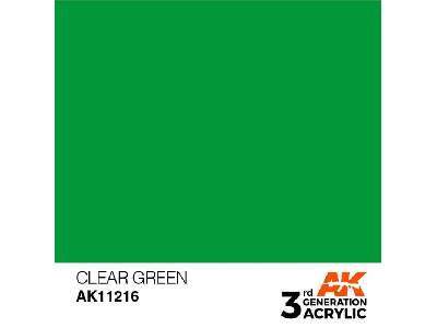AK 11216 Clear Green - image 2