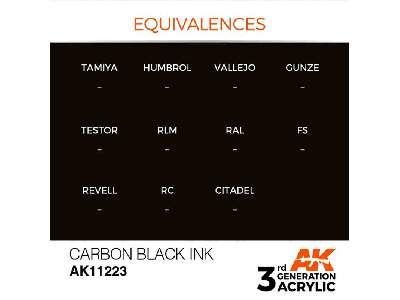 AK 11223 Carbon Black Ink - image 1