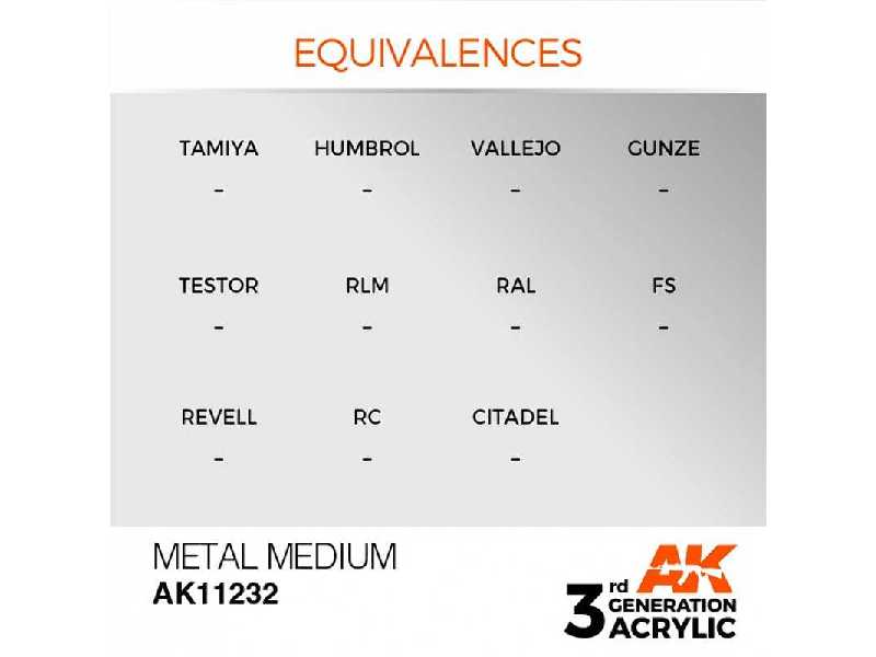 AK 11232 Metal Medium - image 1