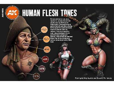 3ga Human Flesh Tones Set - image 2