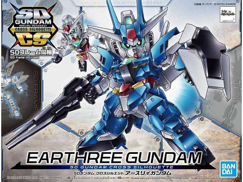 Sd Gundam Cross Silhouette Earthree - image 1 Sd Gundam Cross Silhouette Earthree - image 1