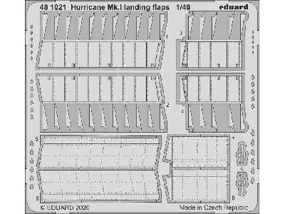 Hurricane Mk. I landing flaps 1/48 - image 1