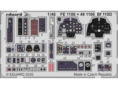 Bf 110D interior 1/48 - image 1