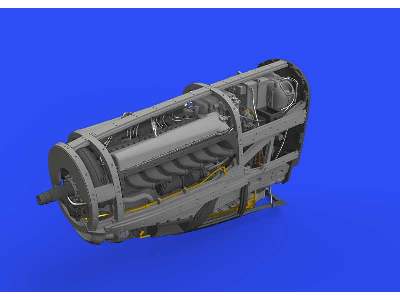 P-51D engine 1/48 - Eduard - image 2