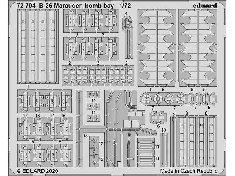 B-26 Marauder bomb bay 1/72 - image 1