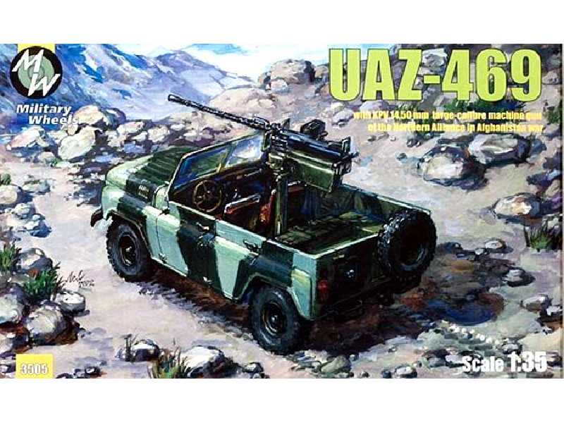 UAZ-469KPV Northern Alliance army car - image 1