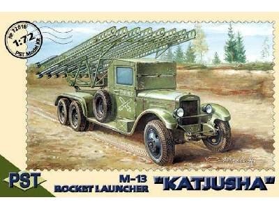 M-13 Rocket Launcher Katjusha on Zis-6 - image 1