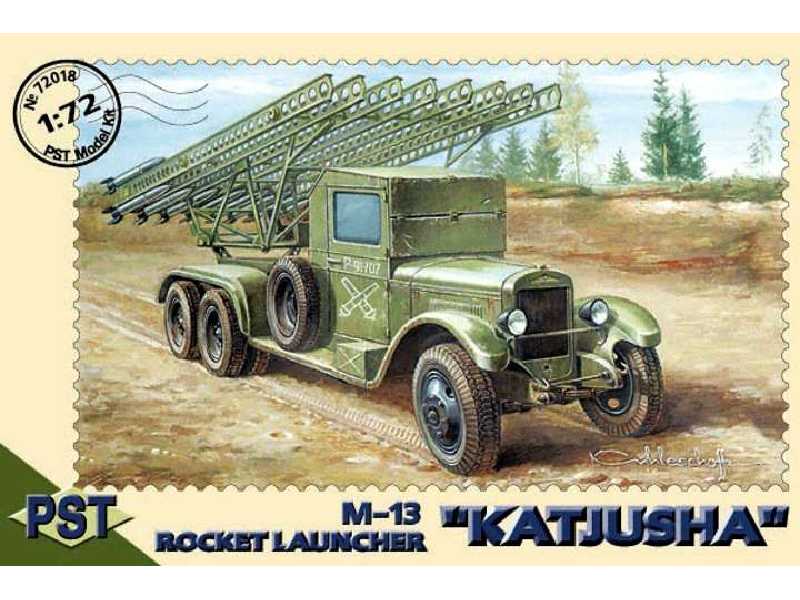 M-13 Rocket Launcher Katjusha on Zis-6 - image 1