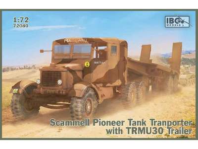 Scammell Pioneer Tank Transporter with TRMU30 Trailer - image 1