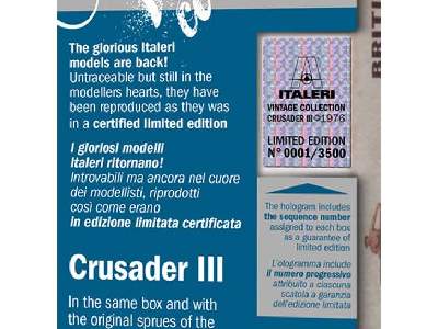 Crusader III Vintage Collection - image 3