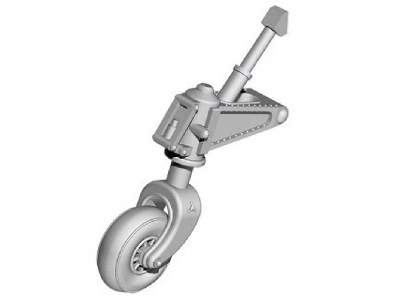 Reggiane Re 2005 Tailwheel With Strenghthened Leg - image 1