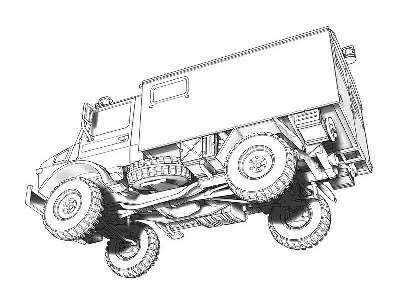 Unimog U1300L 4x4 Krankenwagen Ambulance - image 9